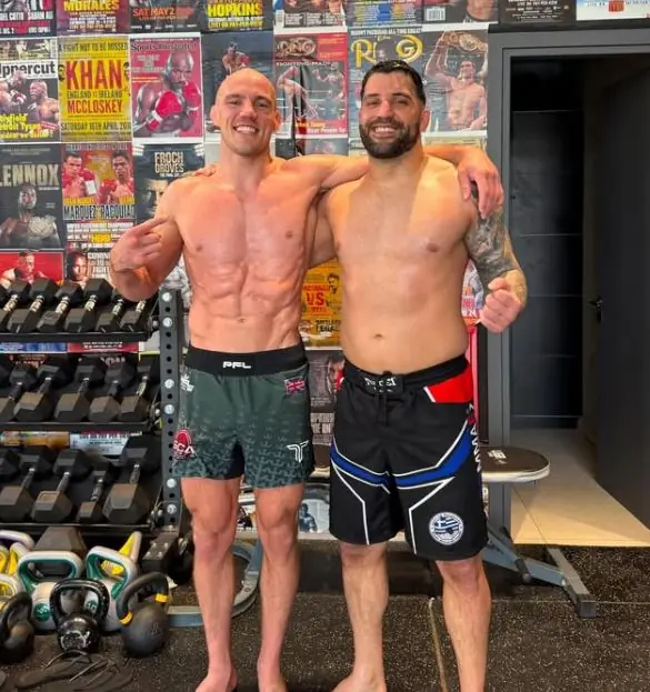 Pro Fighter Jack Grant Training